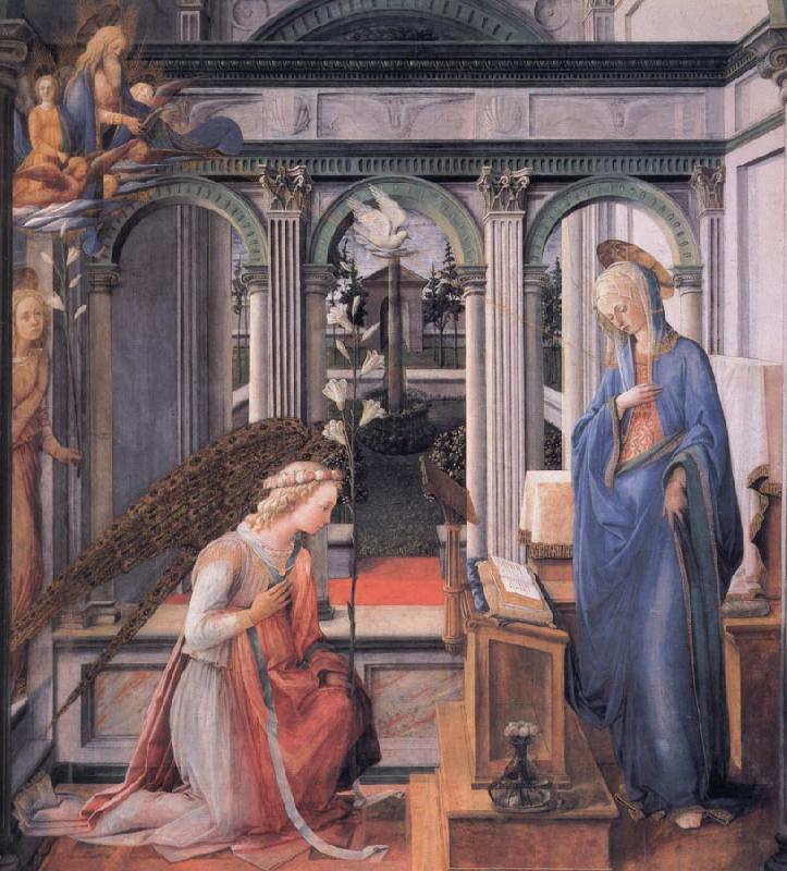 Fra Filippo Lippi The Annunciation oil painting picture